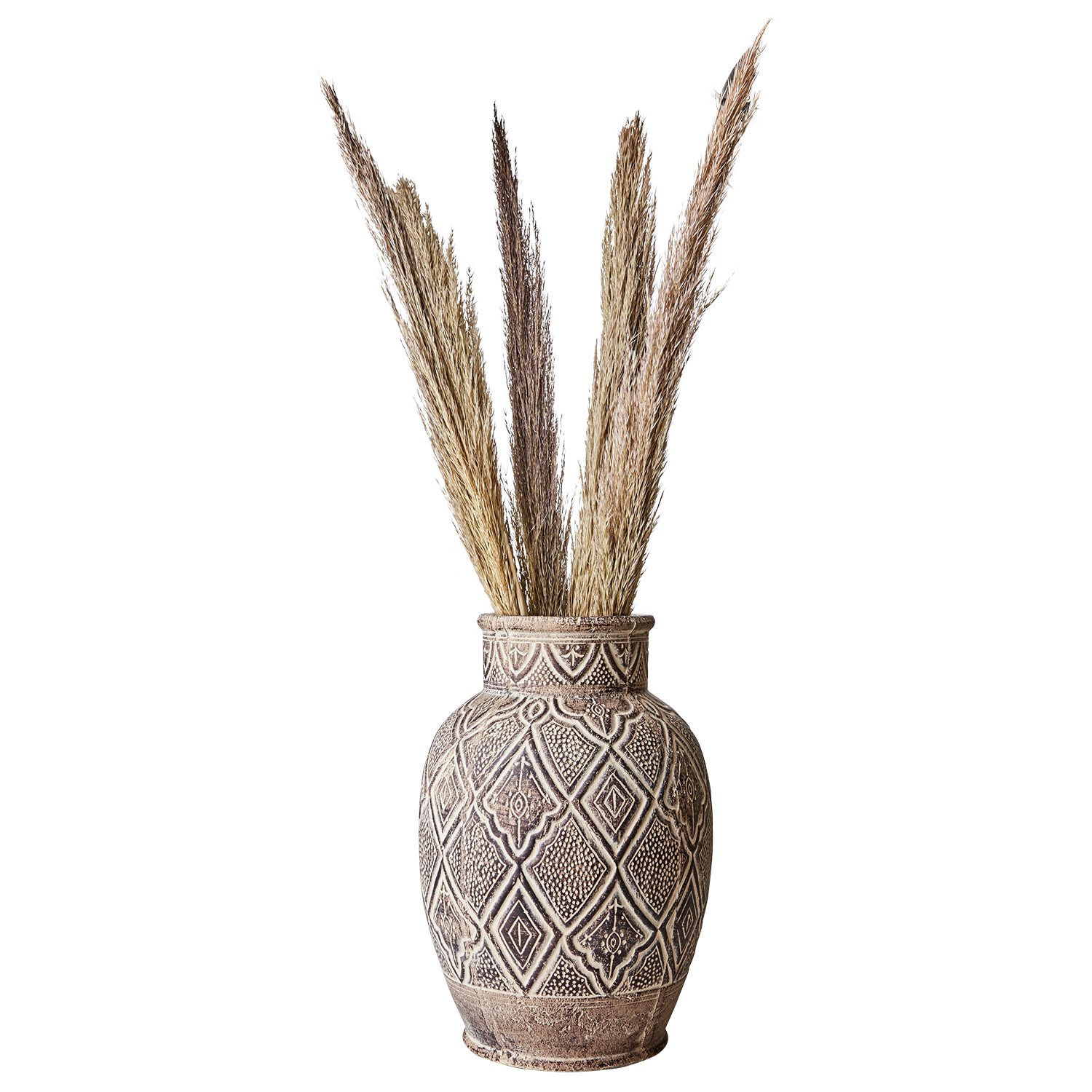 Camille Urna i terrakotta H 38 cm  - 5