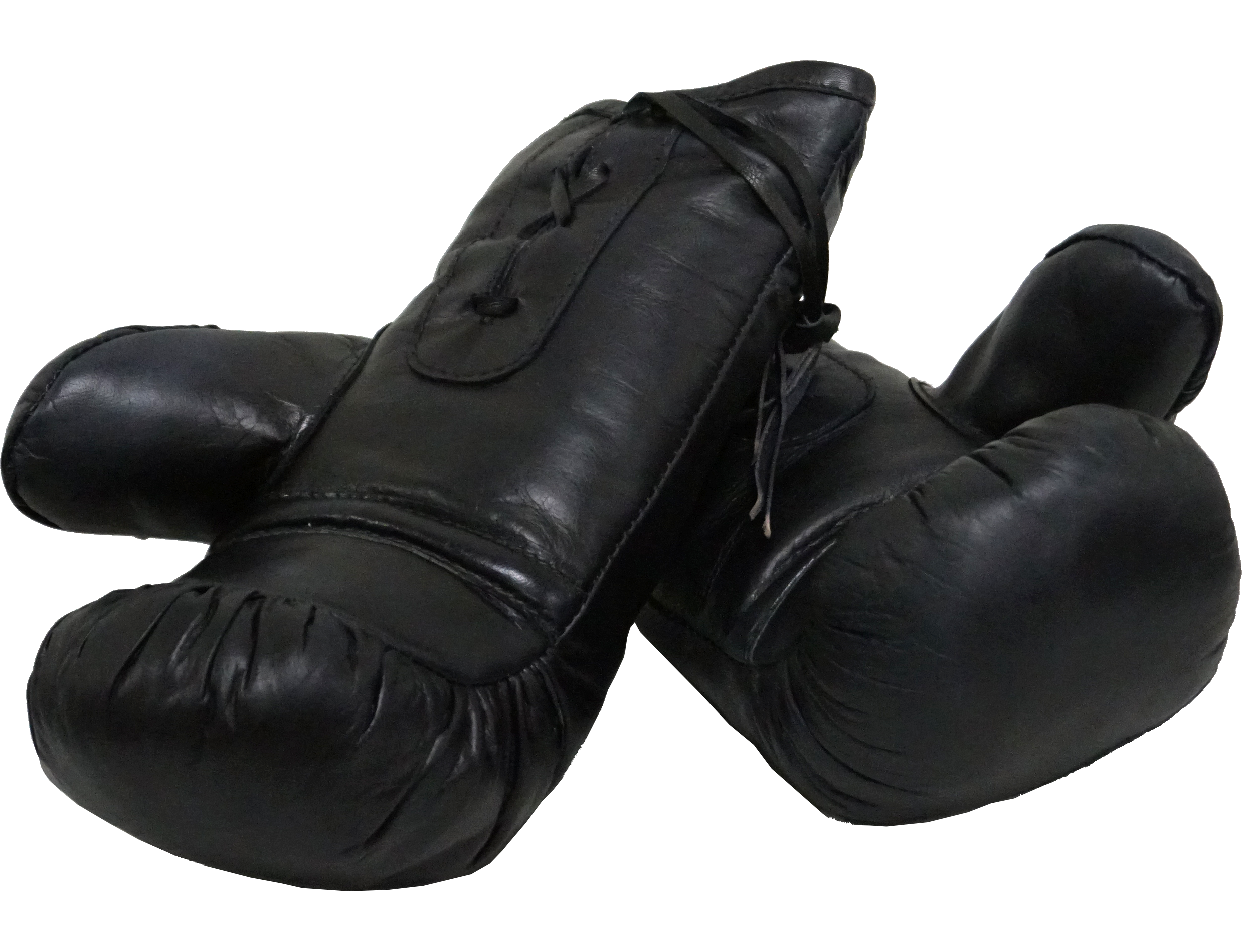 Rocky Boxarhandskar i läder - Svarta - 3