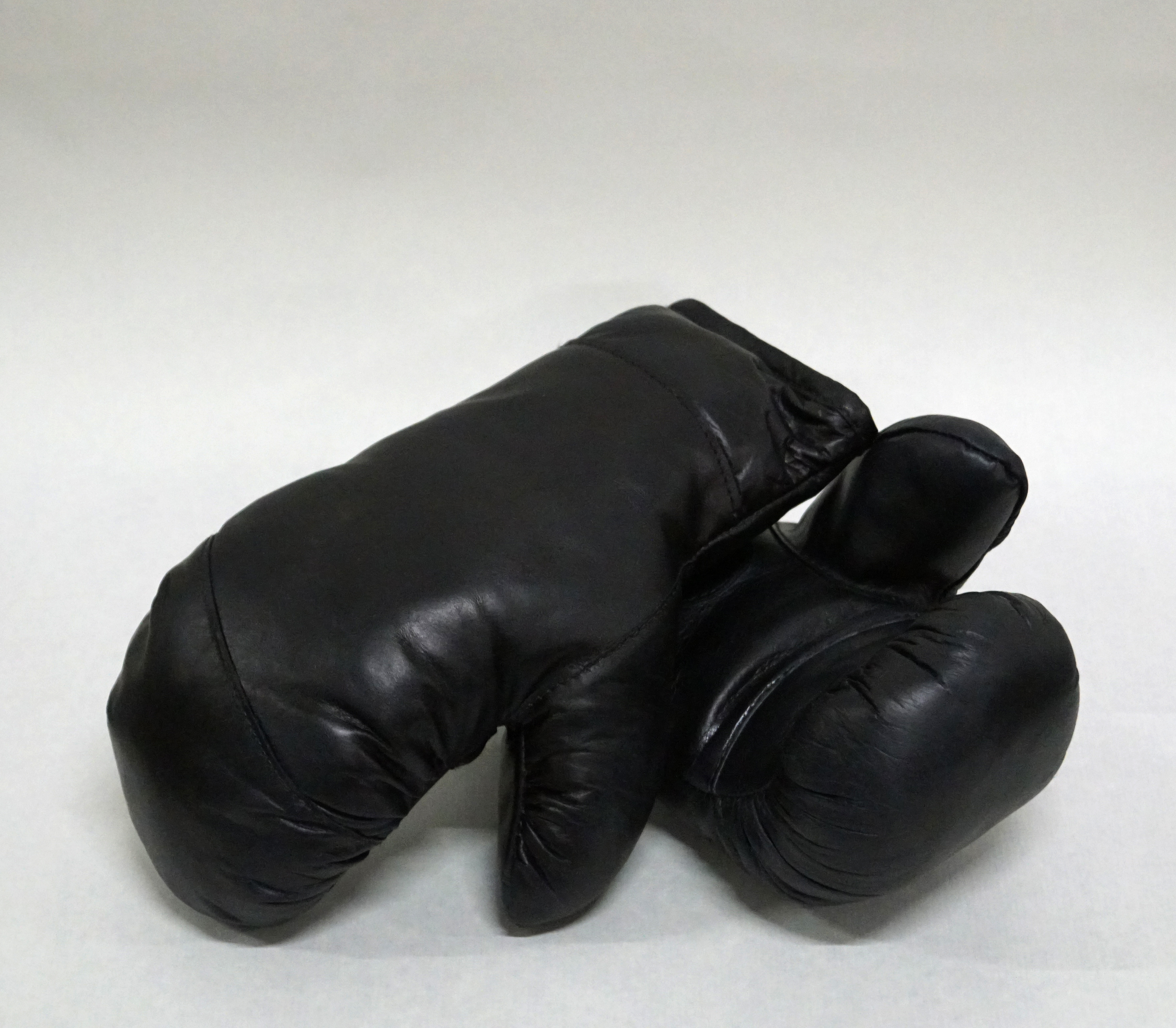 Rocky Boxarhandskar i läder - Svarta - 5
