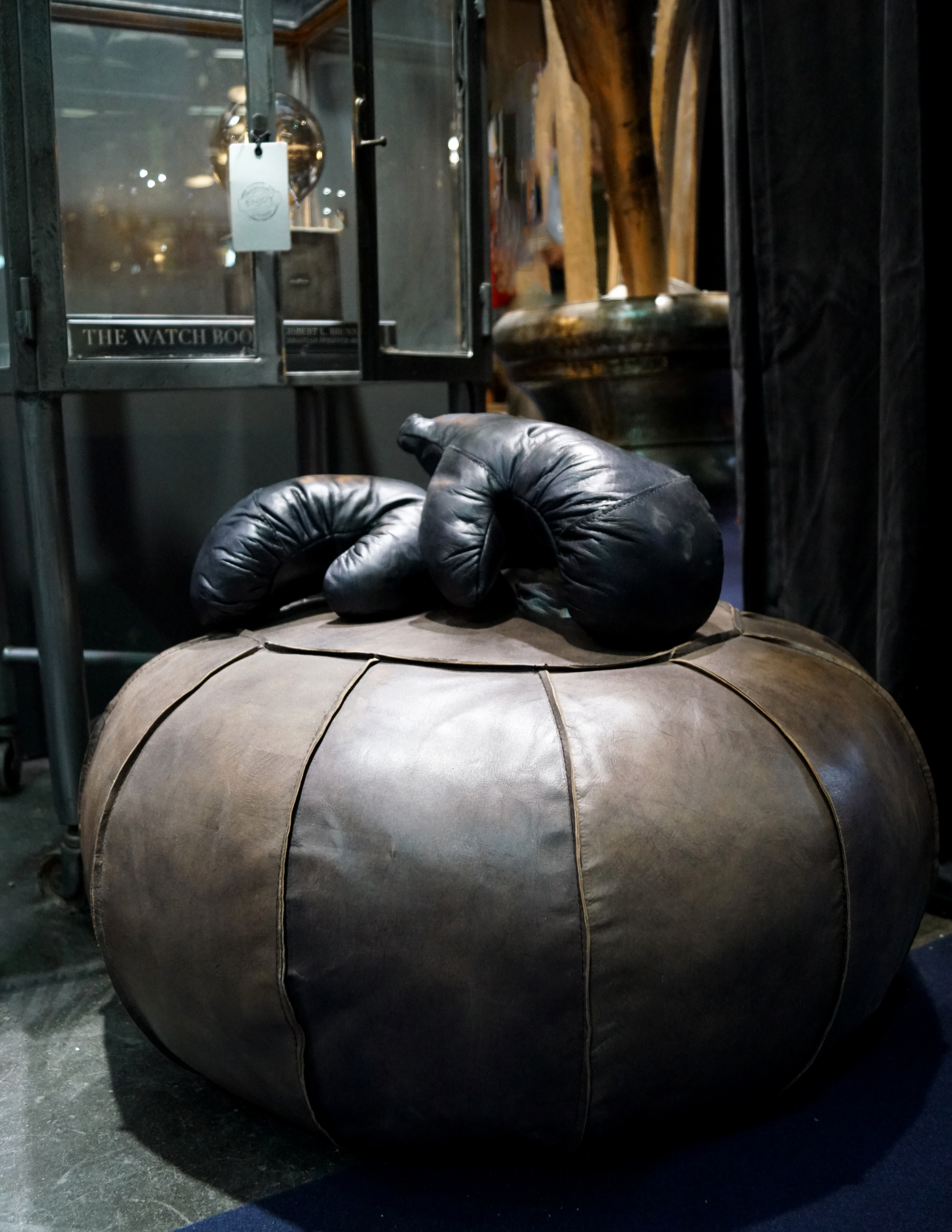 Rocky Boxarhandskar i läder - Svarta - 4
