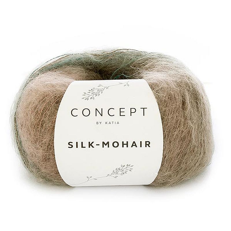 718 Silk Mohair 20 m på stickor 4-4,5 mm