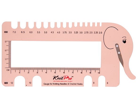 KnitPro Stickmätare Elephant 10994 Rosa