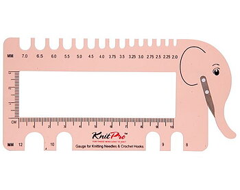 KnitPro Stickmätare Elephant 10994 Rosa