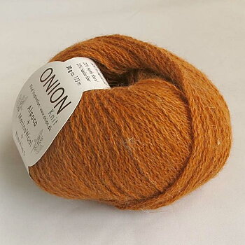 1214 Orange - Alpaca+Merino+Nettles