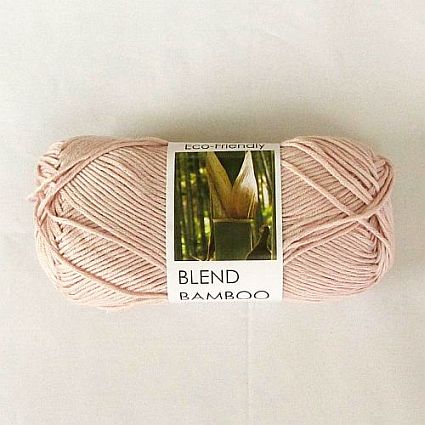 3803 Dovt rosa - Hjertegarn Blend Bamboo - 2