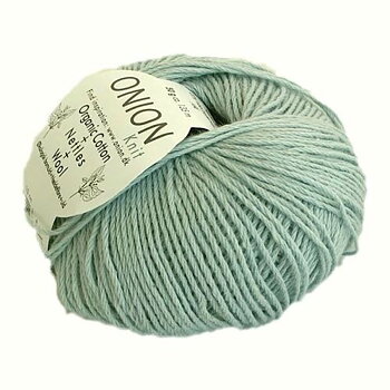 1325 Ljusblå - Organic Cotton+Nettles+Wool