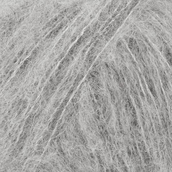 2 Ljus grå - Brushed Alpaca Silk