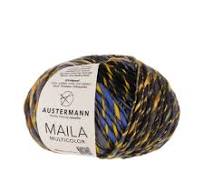 CHUNKY Austermann Maila Multicolor 006 Stickfasthet 14 maskor/ 10 cm