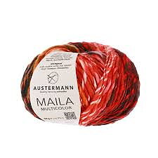 CHUNKY VAustermann Maila Multicolor 002 Stickfasthet 14 maskor/ 10 cm 