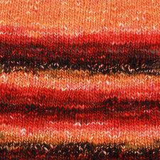 CHUNKY VAustermann Maila Multicolor 002 Stickfasthet 14 maskor/ 10 cm  - 2