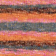 CHUNKY Austermann Maila Multicolor 001 Stickfasthet 14 maskor/ 10 cm  - 2