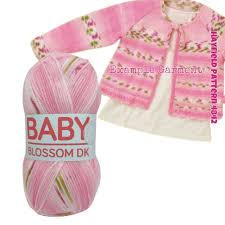 Hayfield Baby Blossom 100 g  352 Little Lavender - 3