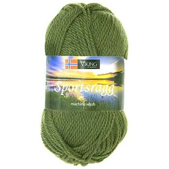 532 Militärgrön - Viking Sportsragg
