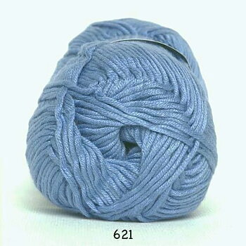 621 Blå - Hjertegarn Blend Bamboo