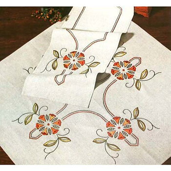 Blommor-Duk 96x96 cm