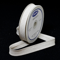 Snedslå 15 mm 100 % bomull  col 0103-15 Natur - 2