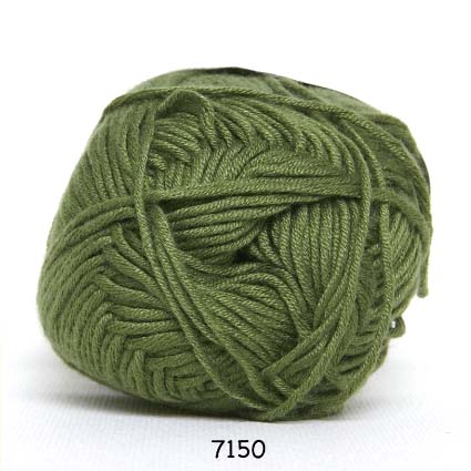 7150 Mossgrön - Hjertegarn Blend Bamboo