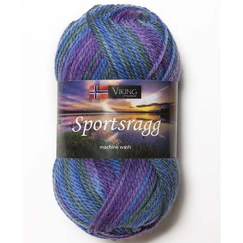 571 Blå/lila - Viking Sportsragg