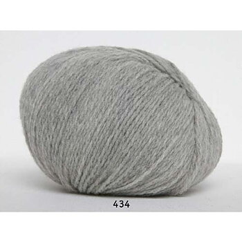 434 Ljusgrå - Hjertegarn Hjerte Fine 26m/10cm