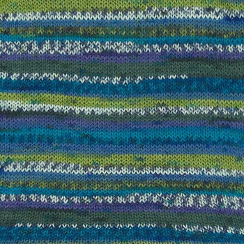 677 Grön/turkos - DROPS Fabel Print