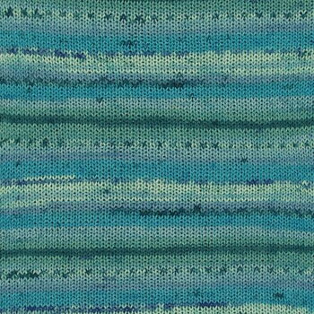 340 Blue lagoon - DROPS Fabel Print