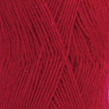 106 Röd - DROPS Fabel Uni Colour