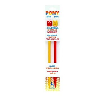 Pony Barnstickor 18 cm 5 mm 