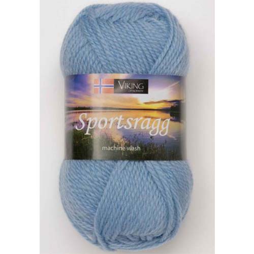 521 Ljusblå - Viking Sportsragg