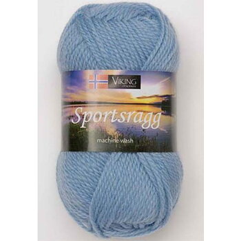 521 Ljusblå - Viking Sportsragg