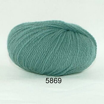 5869 Blå - Hjertegarn Hjerte Fine 26m/10cm