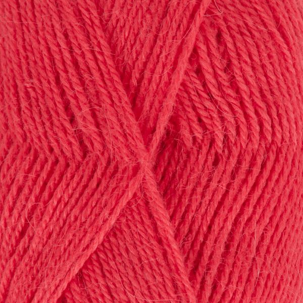 3620 Röd - DROPS Alpaca Uni Colour
