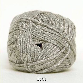 1361 Grå - Hjertegarn Bommix Bamboo