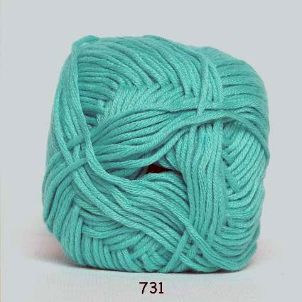 731 Ljus petrol - Hjertegarn Bommix Bamboo