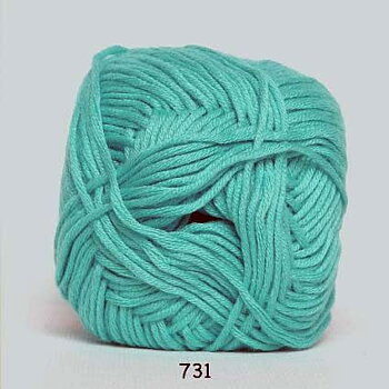 731 Ljus petrol - Hjertegarn Bommix Bamboo