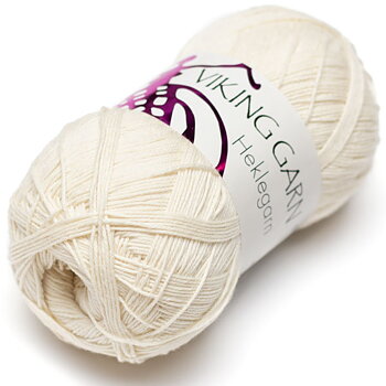 Viking Heklegarn 12/4 100g Natur 801