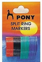 Pony Fingerborg till stickning / Garnfördelare till 4 garner i plast