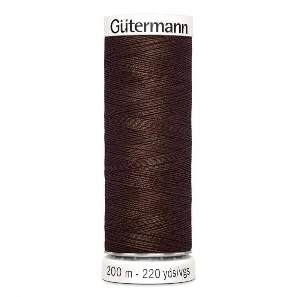 Gütermann Creative 200 m Mörkbrun 696