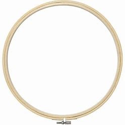 Broderiram ring Bambu  Ø30 cm