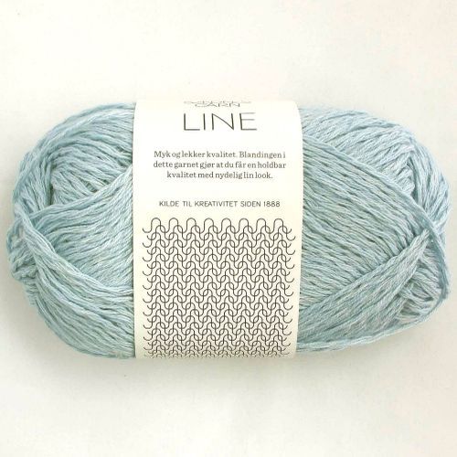 Line - Sandnes , 20 maskor stickfasthet stickor 4,0 mm