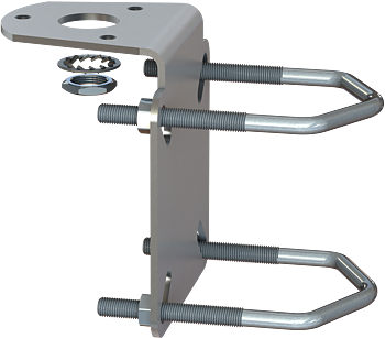 SCAN Mast/Rail Mount Stainless Steel Bracket