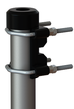 SCAN Mast/Rail Mount PU coated Aluminium 1"-14NF