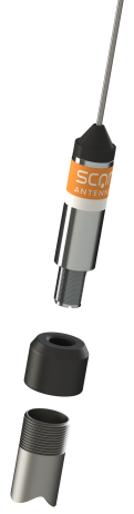 SCAN Light-Weight Adapter For 1"-14NF Pole/Mast Mount - 2
