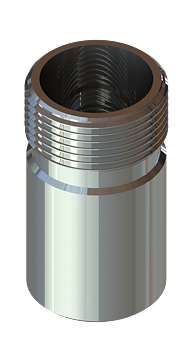 SCAN Adapter Tube 58 mm G1"-11-1"-14NF