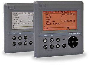 JRC  JHS-183 AIS, klass A komplett med 4,5" färgskärm, Wheelmark