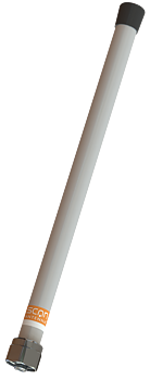 SCAN UHF5G 3dB LTE/GSM/WLAN Multiband Antenna w. 1"-11 Nut