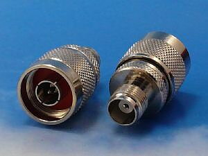 Coax Adapter TNC(f)-N(m)