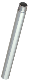 SCAN Extension Tube 300 mm Stainless Steel 1"-14NF