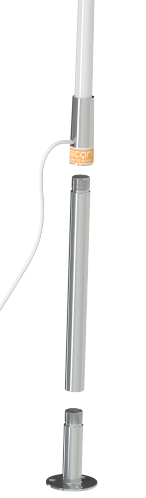 SCAN Extension Tube 300 mm Stainless Steel 1"-14NF - 2