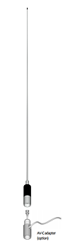 Comrod AV53BI3, 1 m (3.3 ft), One Piece Steel Whip