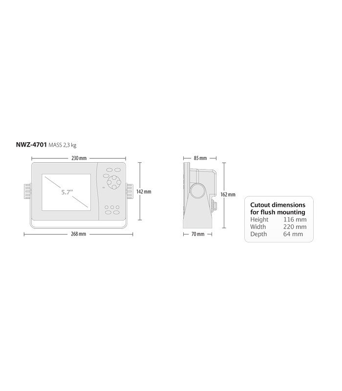 JRC  GPS Satellite Compass JLR-31 - 3